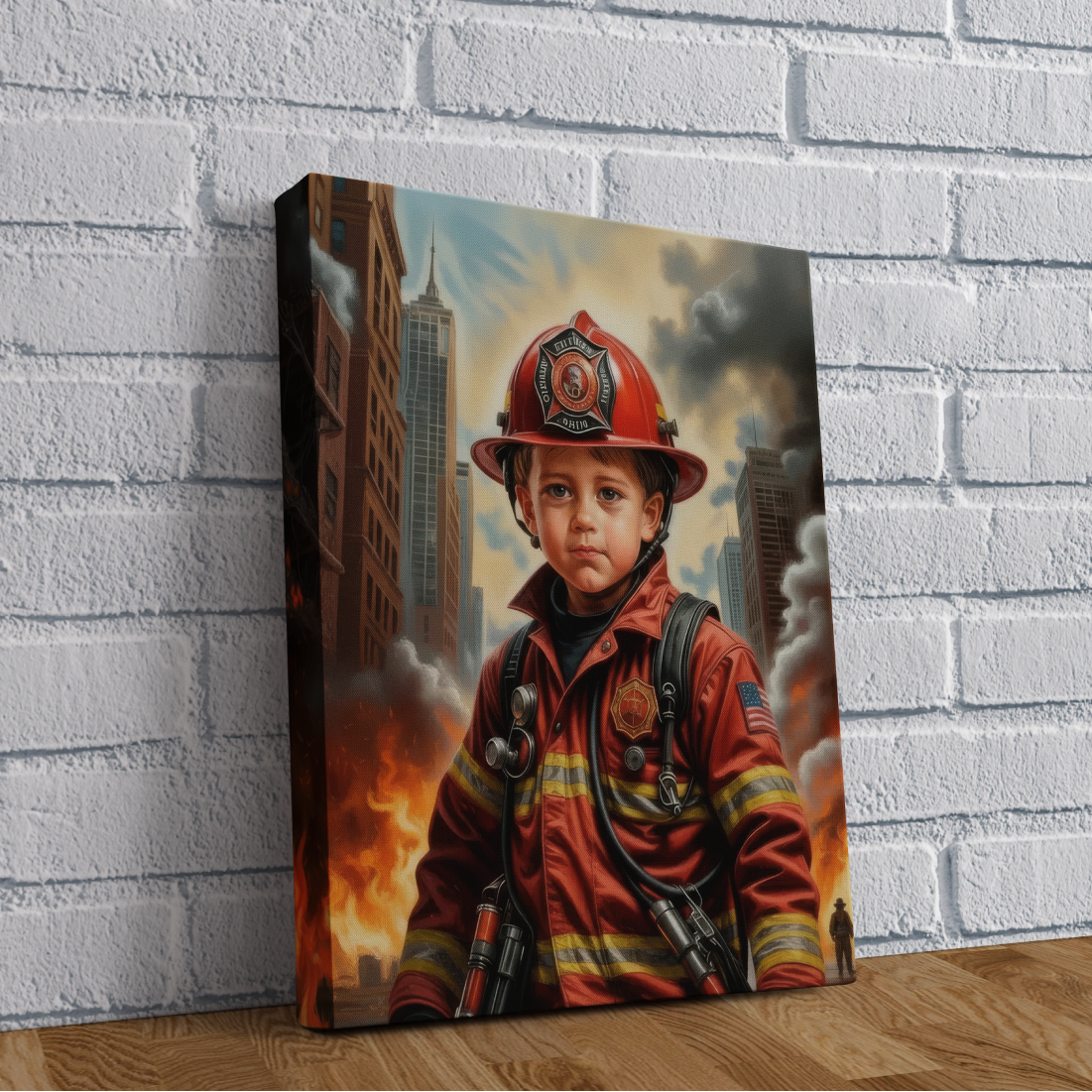 The Brave Little Firefighter
